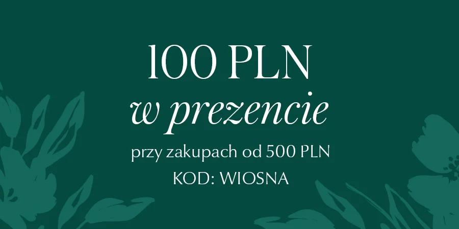 -100 PLN przy 500 PLN
